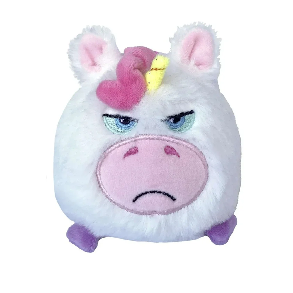 Hangry Petz 2024 Series‎ 1 Plush White Multicolor Jay Play NWT Hook Attached